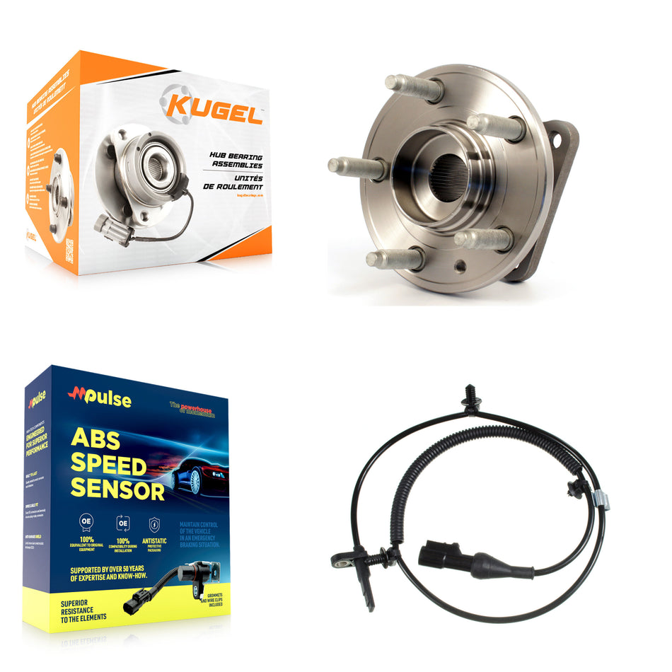 Rear Wheel Hub Bearing And ABS Sensor Kit For Ford Five Hundred Freestyle Mercury Montego K7S-100729