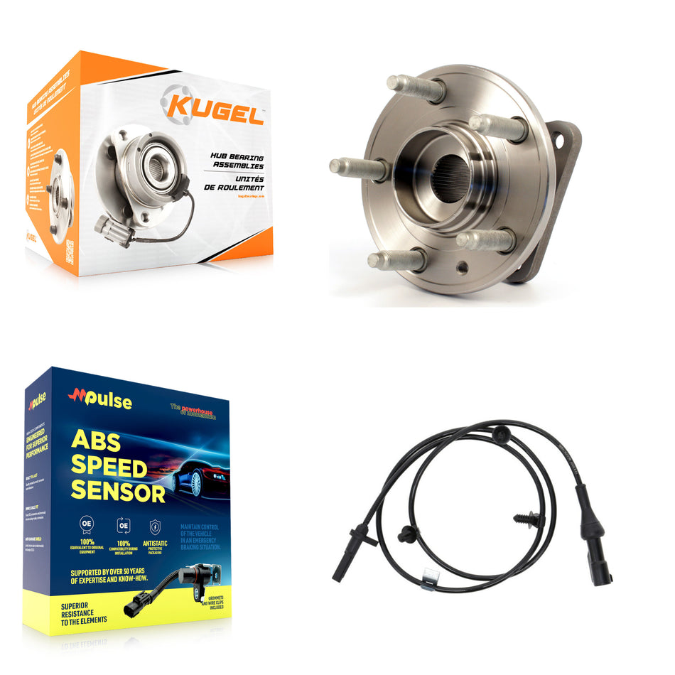 Rear Wheel Hub Bearing Sensor Kit For 2008-2009 Ford Taurus X Mercury Sable with Harness K7S-100732