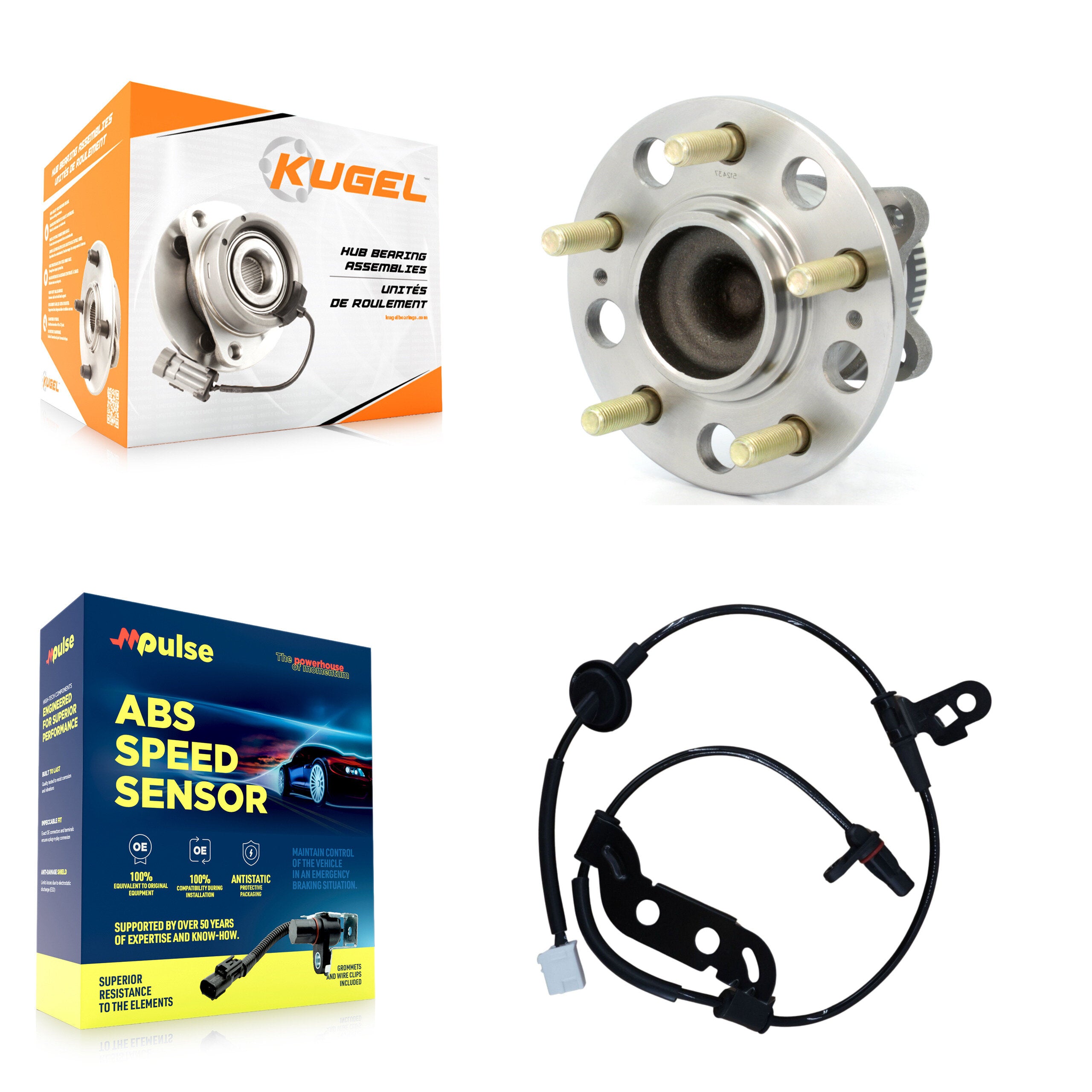 Rear Wheel Hub Bearing And ABS Sensor Kit For Hyundai Sonata K7S-100742