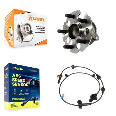 Rear Wheel Hub Bearing & Sensor Kit For Honda Odyssey 3.5L with 4-Wheel ABS Harness K7S-100755