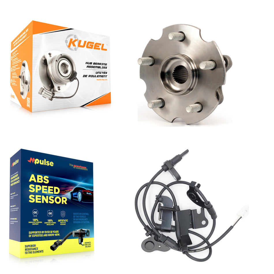 Rear Wheel Hub Bearing And ABS Sensor Kit For Toyota RAV4 Lexus NX300 NX200t NX300h K7S-100758