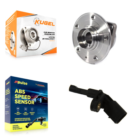 Rear Wheel Hub Bearing And ABS Sensor Kit For 2018 Volkswagen Tiguan AWD K7S-100763