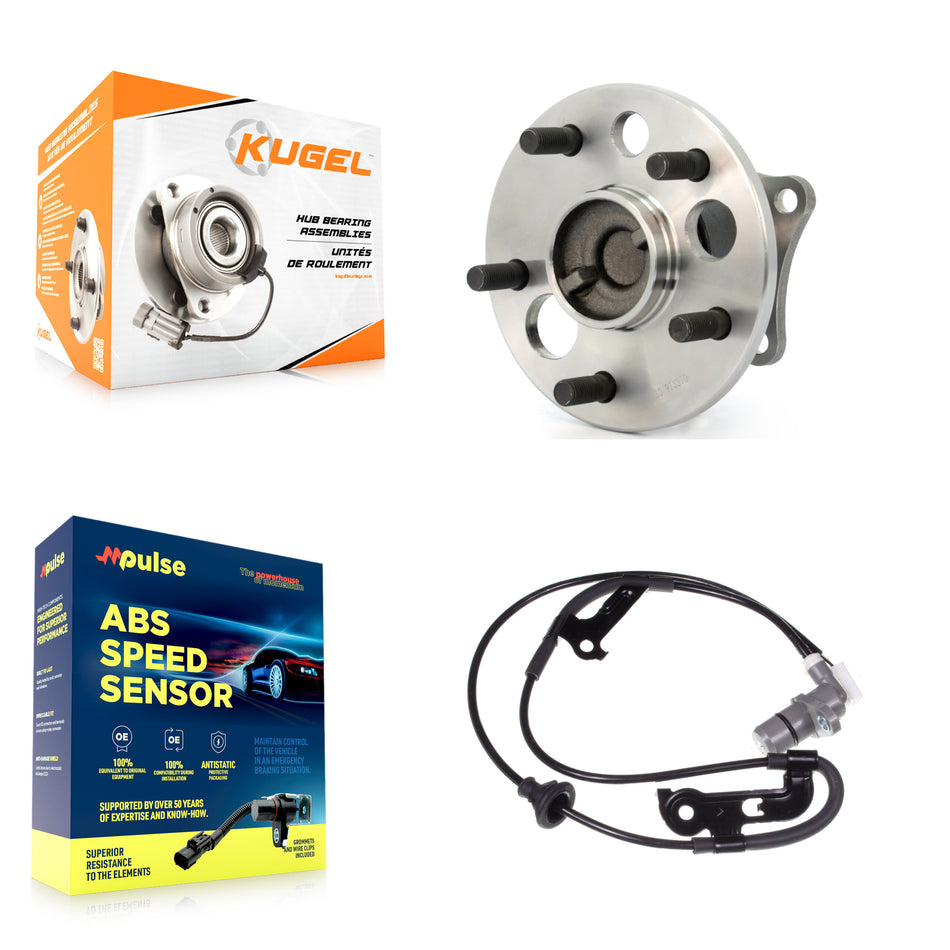 Rear Wheel Hub Bearing Sensor Kit For Toyota Camry Solara Avalon Lexus ES300 with Harness K7S-100781