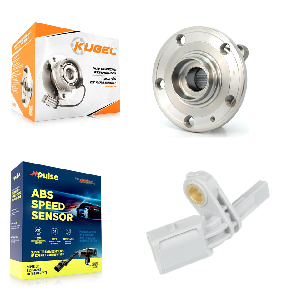 Rear Wheel Hub Bearing And ABS Sensor Kit For Audi Q3 Quattro Volkswagen CC K7S-100799