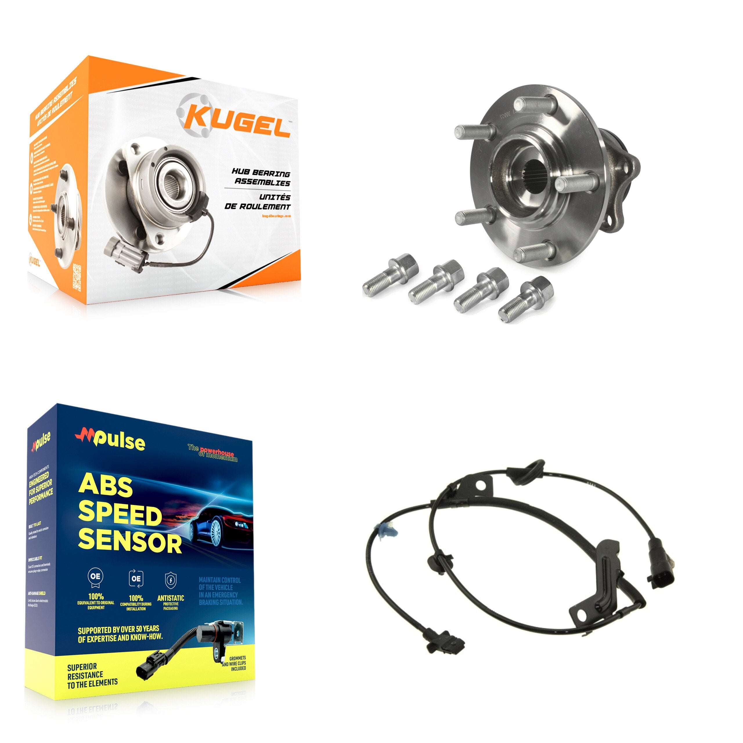 Rear Wheel Hub Bearing And ABS Sensor Kit For Mitsubishi Lancer RVR K7S-100811