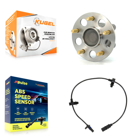 Rear Wheel Hub Bearing And ABS Sensor Kit For 2012 Honda Civic GX with 1.8L 4-Wheel K7S-100827