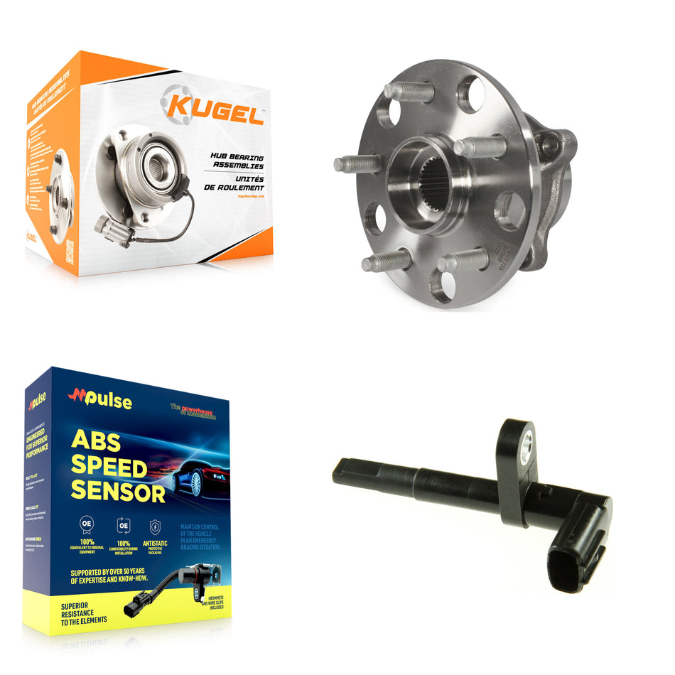 Rear Wheel Hub Bearing ABS Sensor Kit For Lexus IS250 IS350 GS350 GS300 IS F GS450h GS430 K7S-100832
