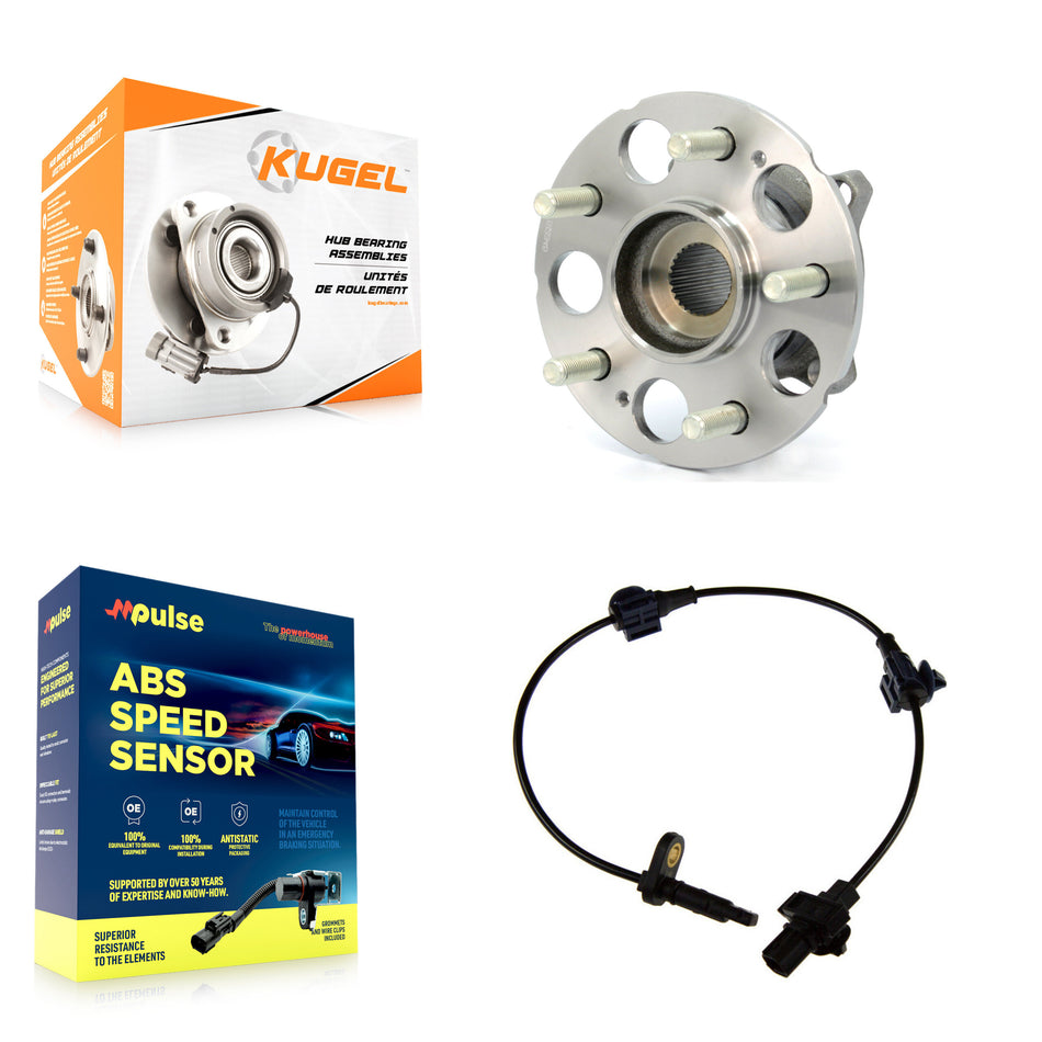 Rear Wheel Hub Bearing & Sensor Kit For 2007-2011 Honda CR-V Built in Japan with Harness K7S-100846