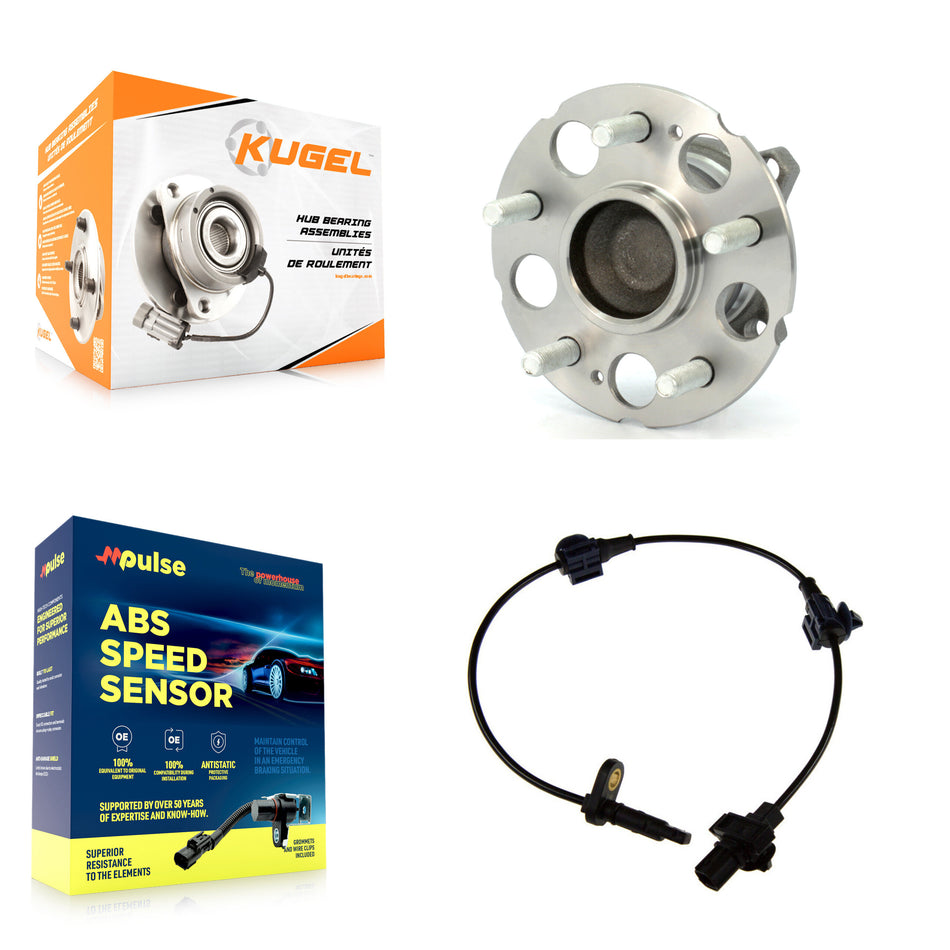 Rear Wheel Hub Bearing & Sensor Kit For 2007-2011 Honda CR-V Built in Japan with Harness K7S-100847