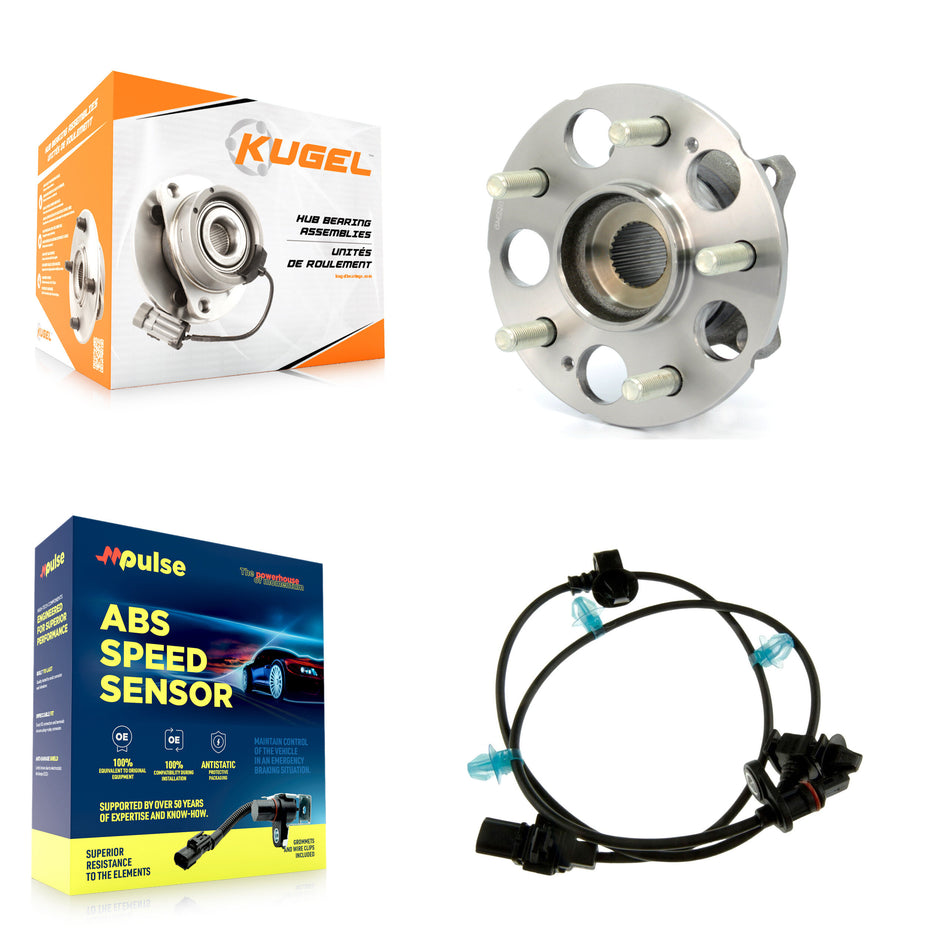 Rear Wheel Hub Bearing And ABS Sensor Kit For Acura RDX with Harness K7S-100875