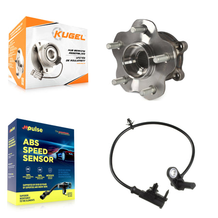 Rear Wheel Hub Bearing And ABS Sensor Kit For INFINITI G37 EX35 Nissan 370Z K7S-100880