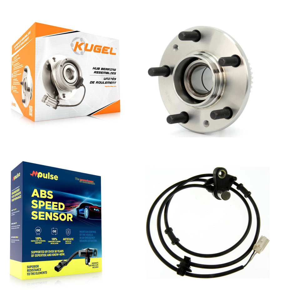 Rear Wheel Hub Bearing And ABS Sensor Kit For Mazda 6 with Harness K7S-100917