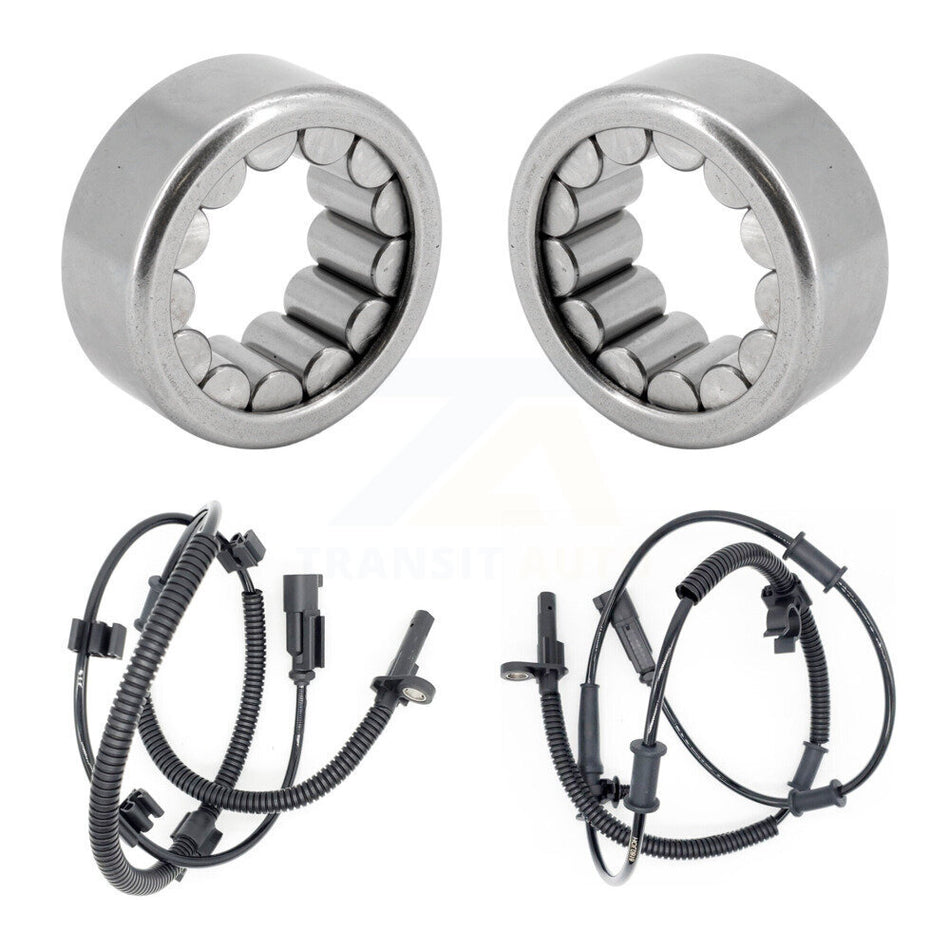 Rear Wheel Bearing ABS Sensor Kit For Ford E-150 4.6L 5.4L with 4-Wheel Harness K7S-100963