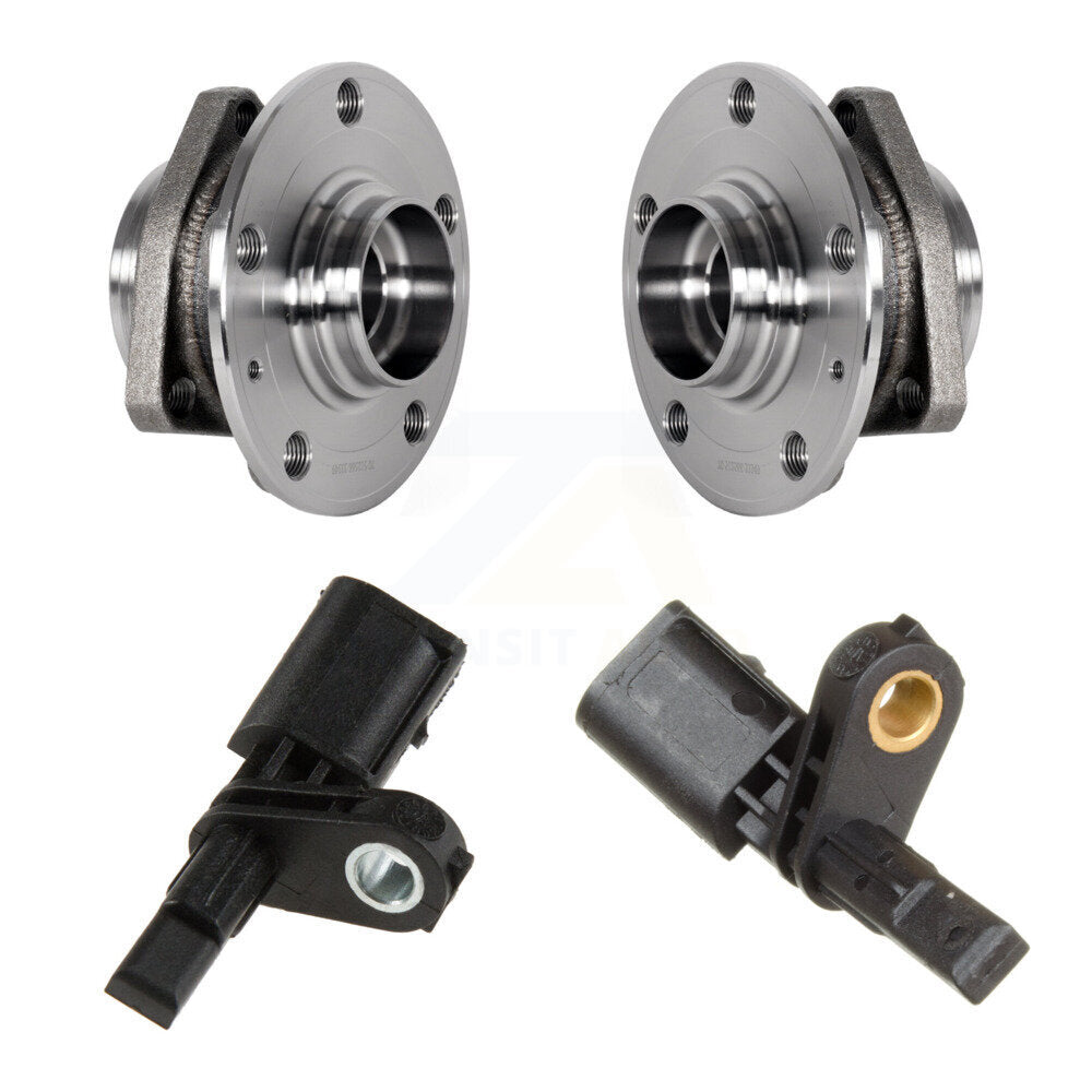 Rear Wheel Hub Bearing And ABS Sensor Kit For Audi A3 Quattro Volkswagen Golf R S3 K7S-100996
