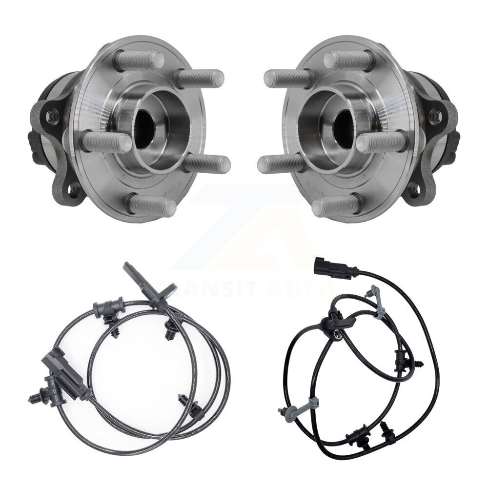Rear Wheel Hub Bearing Sensor Kit For 2015 Ford Edge FWD with 3.5L/2.0L/2.7L 4-Wheel ABS K7S-101009