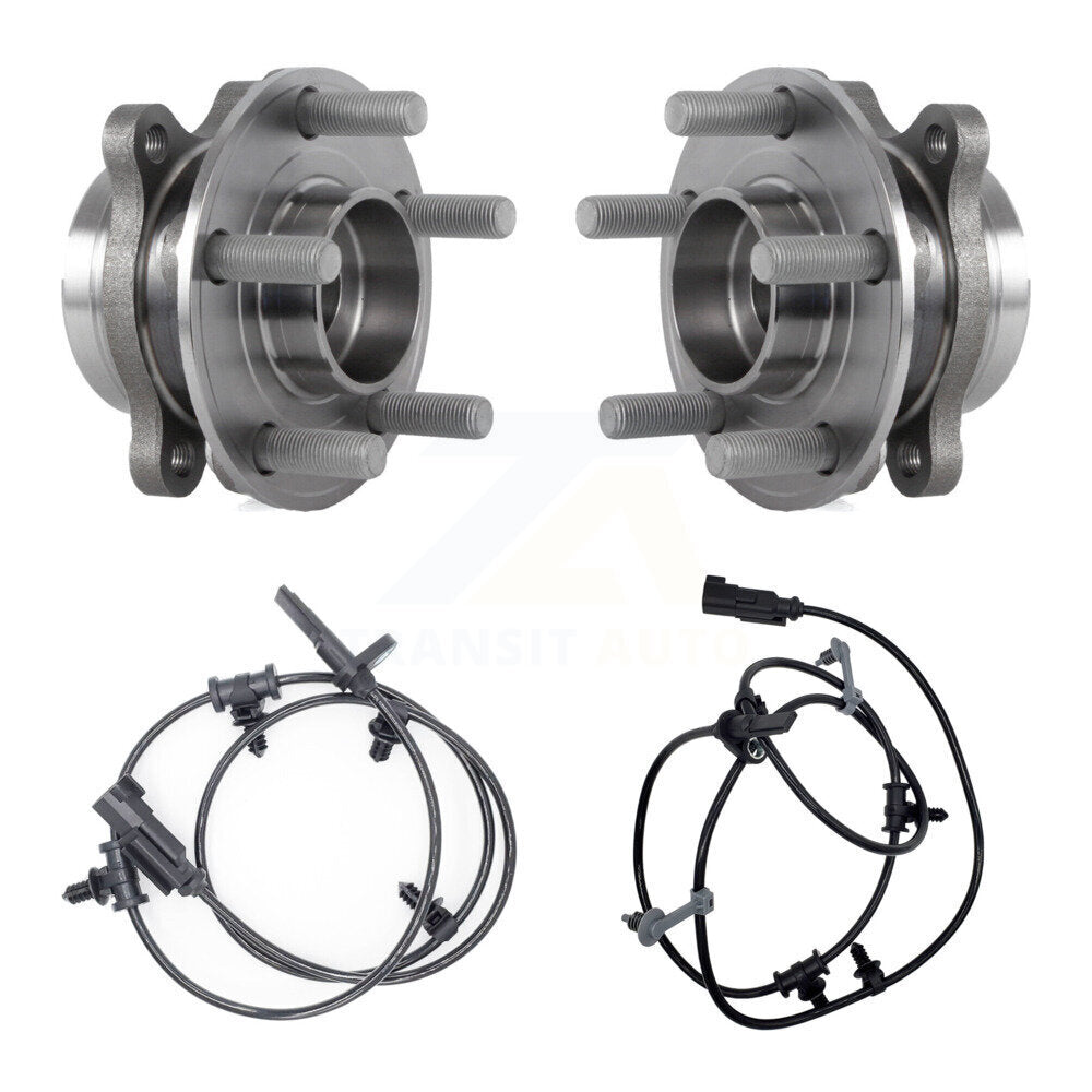 Rear Wheel Hub Bearing Sensor Kit For 2015 Ford Edge AWD with 3.5L/2.0L/2.7L 4-Wheel ABS K7S-101010