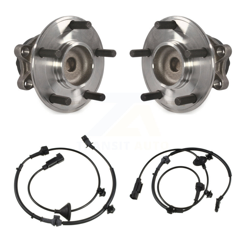 Rear Wheel Hub Bearing Sensor Kit For 2015 Mitsubishi Outlander FWD with 3.0L 4-Wheel ABS K7S-101037