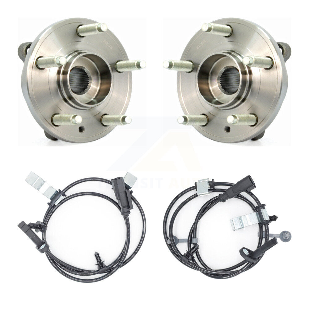 Rear Wheel Hub Bearing & Sensor Kit For Ford Edge Lincoln MKX To 12/13/2010 with Harness K7S-101041