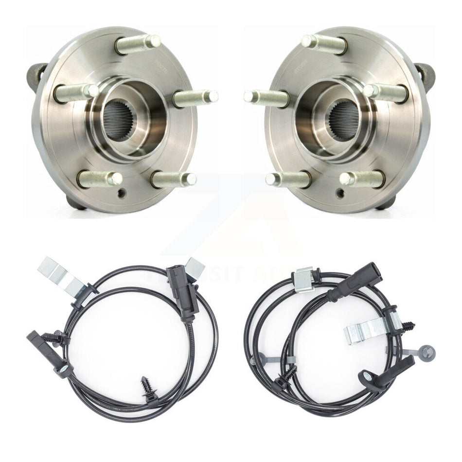 Rear Wheel Hub Bearing & Sensor Kit For Ford Edge Lincoln MKX To 12/13/2010 with Harness K7S-101041