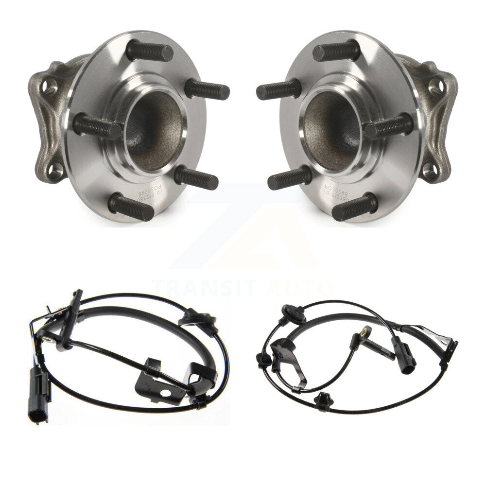 Rear Wheel Hub Bearing Sensor Kit For 2007 Mitsubishi Outlander FWD with 3.0L 4-Wheel ABS K7S-101069