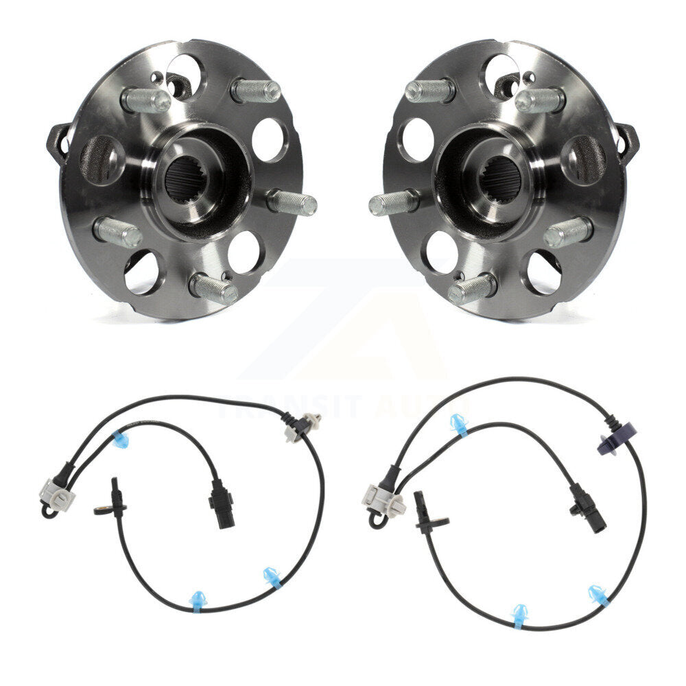 Rear Wheel Hub Bearing & Sensor Kit For Acura RDX AWD with 3.5L 4-Wheel ABS Harness K7S-101125