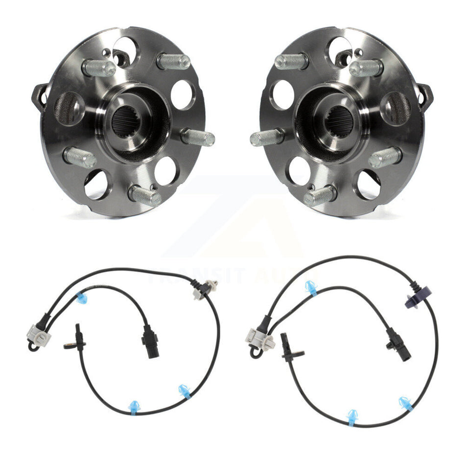 Rear Wheel Hub Bearing & Sensor Kit For Acura RDX AWD with 3.5L 4-Wheel ABS Harness K7S-101125