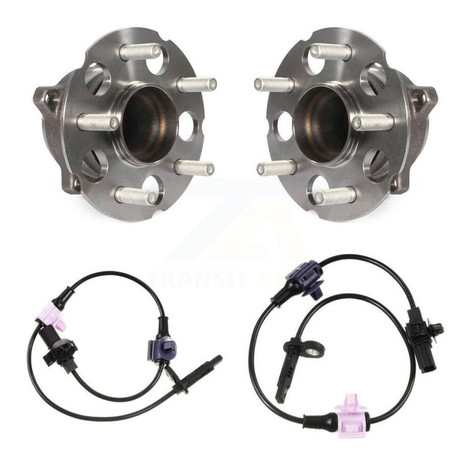 Rear Wheel Hub Bearing & Sensor Kit For Honda CR-V FWD with 2.4L 4-Wheel ABS Harness K7S-101126