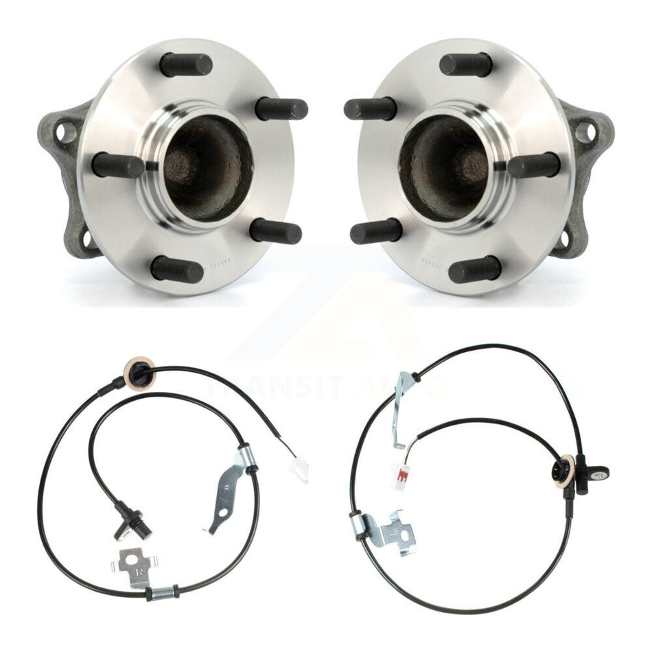 Rear Wheel Hub Bearing ABS Sensor Kit For Mazda 6 3.7L 2.5L with 4-Wheel Harness K7S-101162