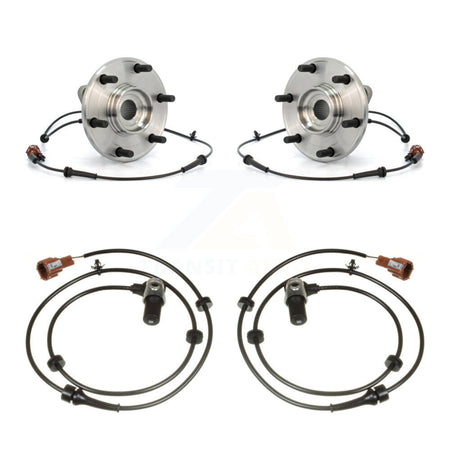 Rear Wheel Hub Bearing Extra Sensor Kit For 2004 Nissan Pathfinder 3.5L with 4-Wheel ABS K7S-101188