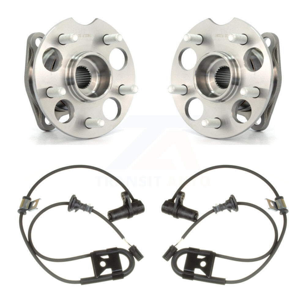 Rear Wheel Hub Bearing & Sensor Kit For 2006 Toyota Highlander AWD with 2.4L 4-Wheel ABS K7S-101227