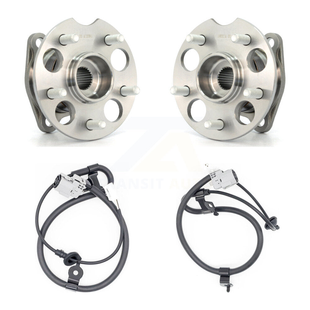 Rear Wheel Hub Bearing Sensor Kit For 10 Toyota Highlander AWD with 3.5L 2.7L 4-Wheel ABS K7S-101267