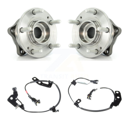 Rear Wheel Hub Bearing Sensor Kit For 16 Hyundai Santa Fe Sport AWD with 2.4L 4-Wheel ABS K7S-101275