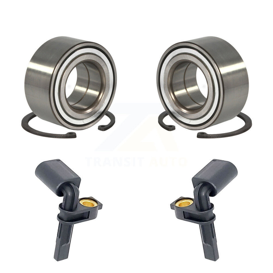 Rear Wheel Bearing & Sensor Kit For 11-12 Porsche Cayenne 3.6L/4.8L/3.0L with 4-Wheel ABS K7S-101305