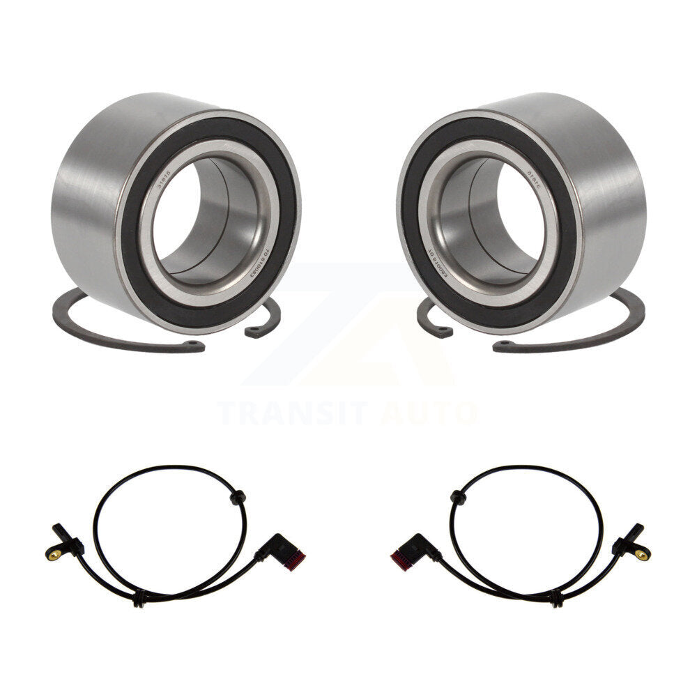 Rear Wheel Bearing And ABS Sensor Kit For Mercedes-Benz CL63 AMG CL600 with Harness K7S-101318