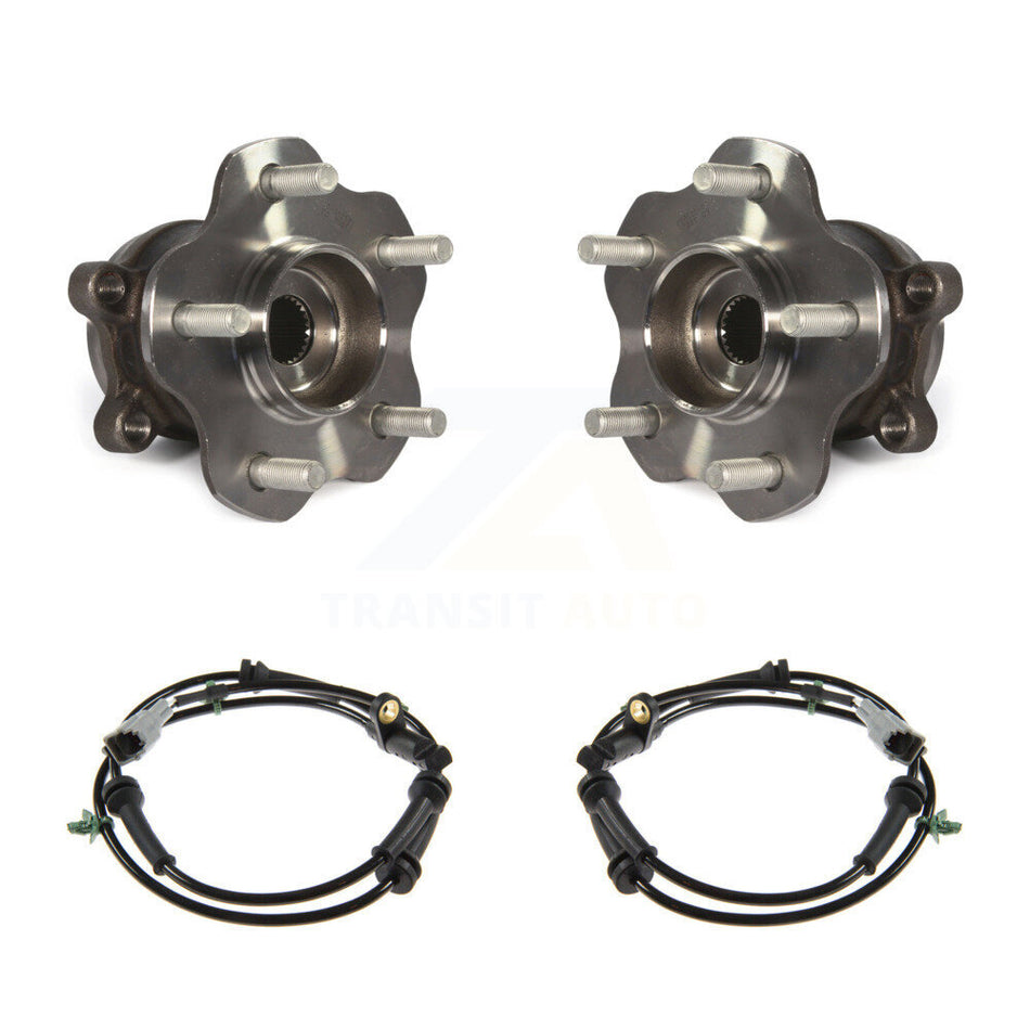Rear Wheel Hub Bearing Sensor Kit For 14-15 Nissan Rogue Select AWD with 2.5L 4-Wheel ABS K7S-101345