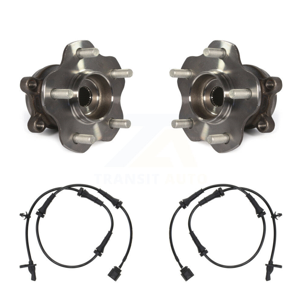 Rear Wheel Hub Bearing & Sensor Kit For 2015-2017 Nissan Juke AWD with 1.6L Harness K7S-101347