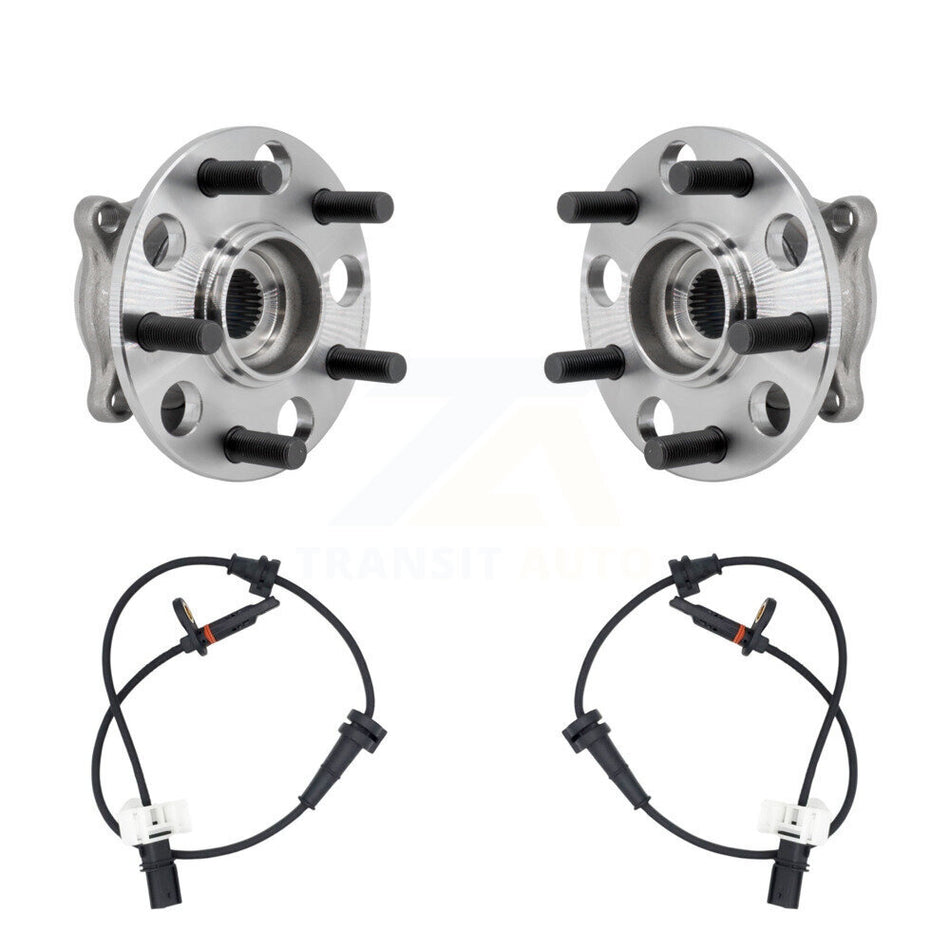 Rear Wheel Hub Bearing ABS Sensor Kit For Acura TL AWD with 3.7L 4-Wheel Harness K7S-101359