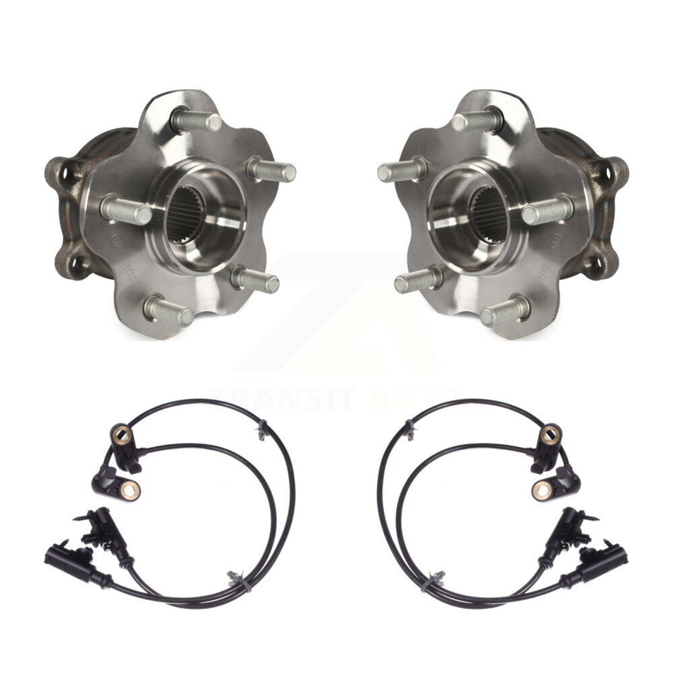 Rear Wheel Hub Bearing And ABS Sensor Kit For INFINITI G35 G25 M35 M45 Q40 with Harness K7S-101446