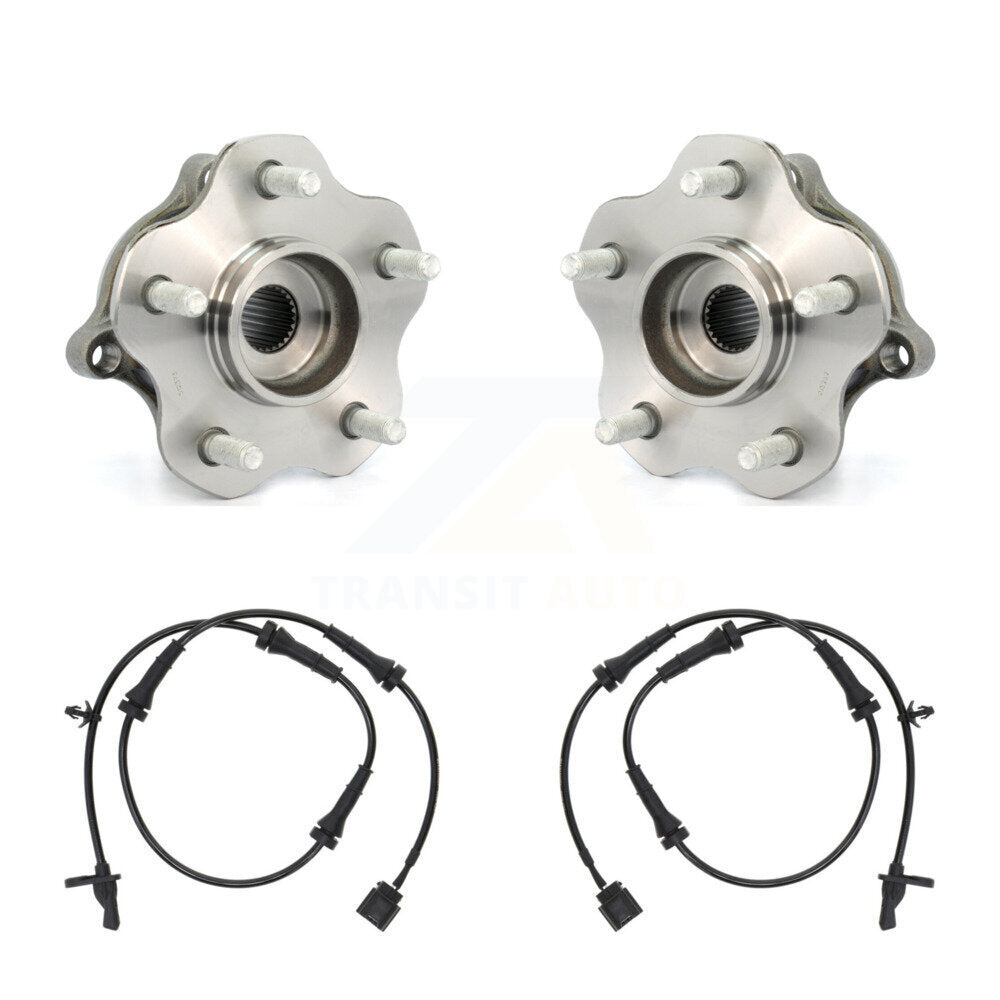 Rear Wheel Hub Bearing & Sensor Kit For 2011-2013 Nissan Juke AWD with 1.6L Harness K7S-101456