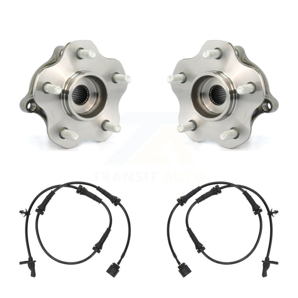 Rear Wheel Hub Bearing & Sensor Kit For 2011-2013 Nissan Juke AWD with 1.6L Harness K7S-101456
