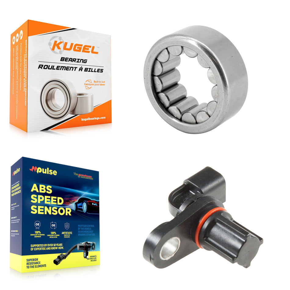 Rear Wheel Bearing & Sensor Kit For Lincoln Mark LT 5.4L with 4-Wheel ABS without Harness K7S-101478
