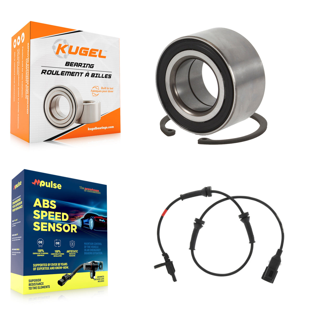 Rear Wheel Bearing And ABS Sensor Kit For Land Rover Range Evoque K7S-101485