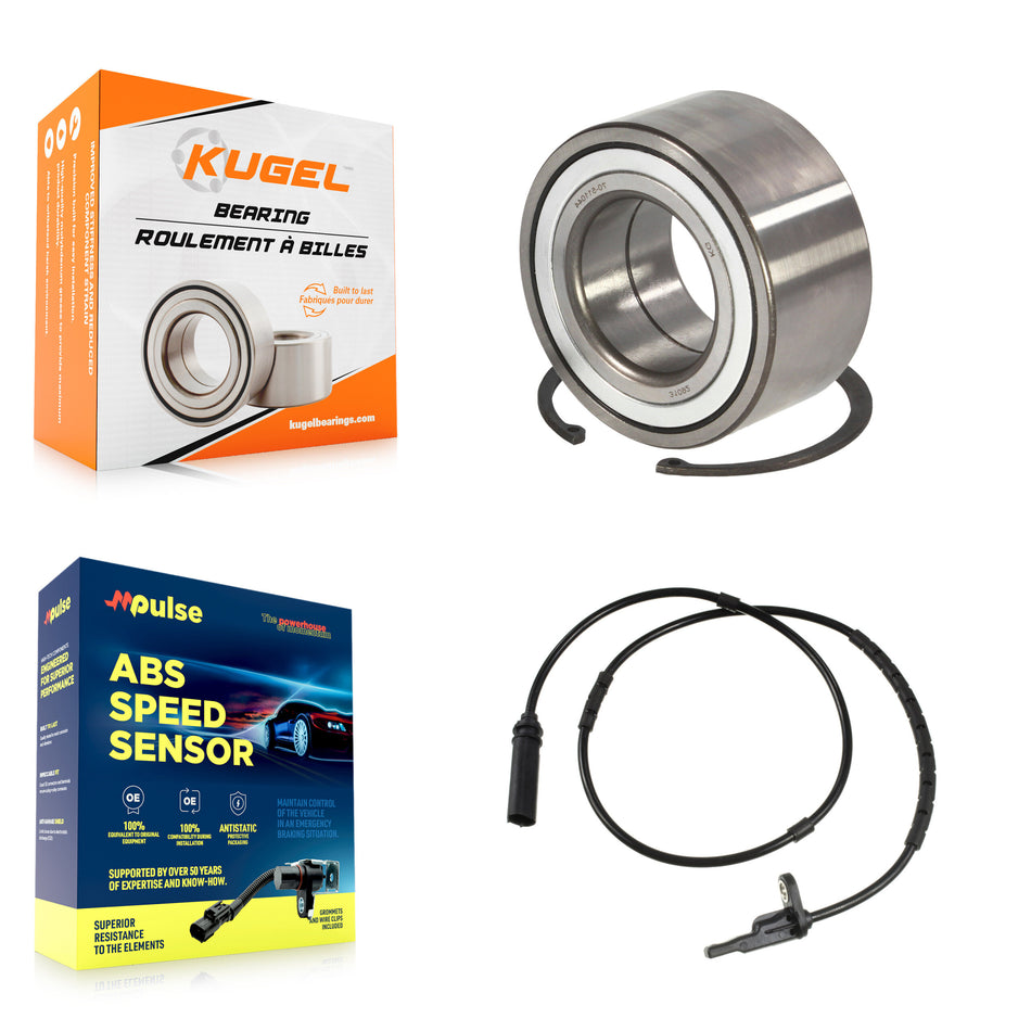 Rear Wheel Bearing And ABS Sensor Kit For BMW 335i xDrive K7S-101487