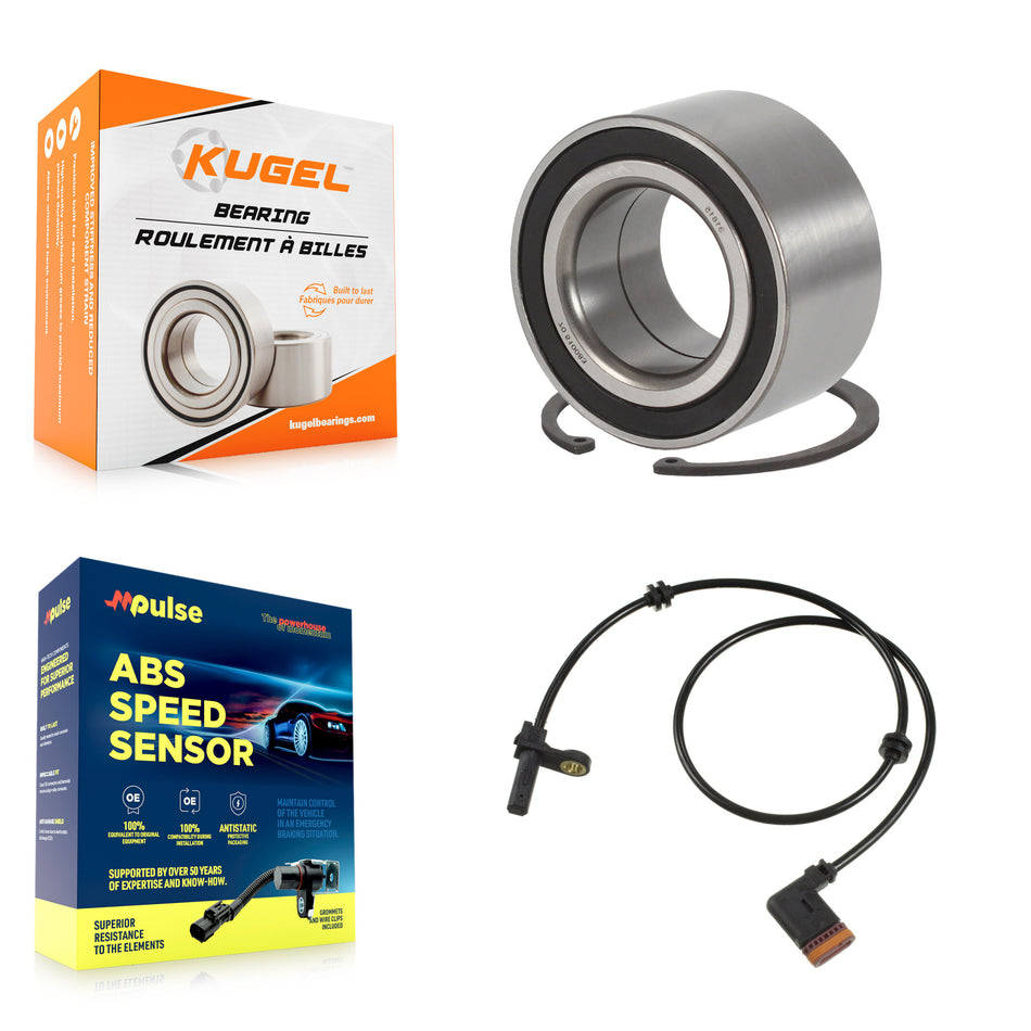 Rear Wheel Bearing And ABS Sensor Kit For Mercedes-Benz S350 S400 with Harness K7S-101499