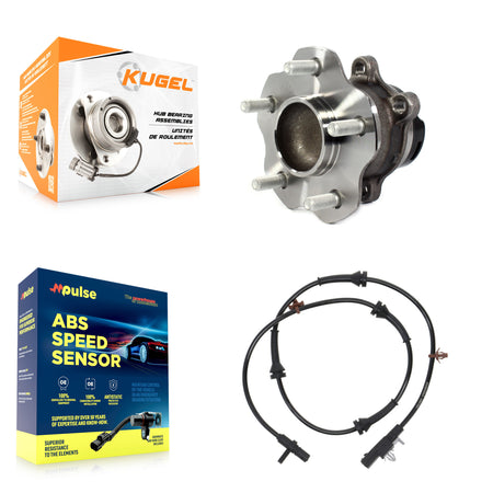 Rear Wheel Hub Bearing And ABS Sensor Kit For Nissan Rogue K7S-101524