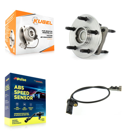 Rear Wheel Hub Bearing And ABS Sensor Kit For Jeep Grand Cherokee Commander with Harness K7S-101537