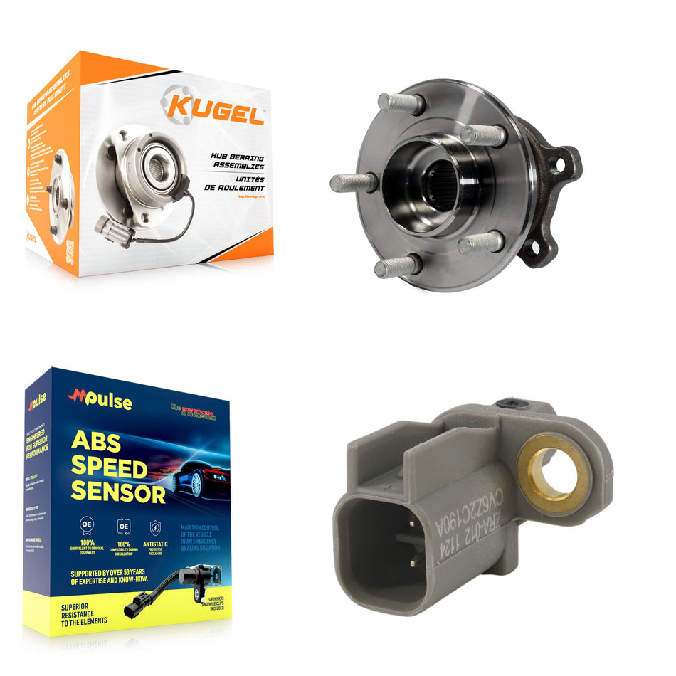 Rear Wheel Hub Bearing And ABS Sensor Kit For Ford Escape Lincoln MKC K7S-101581