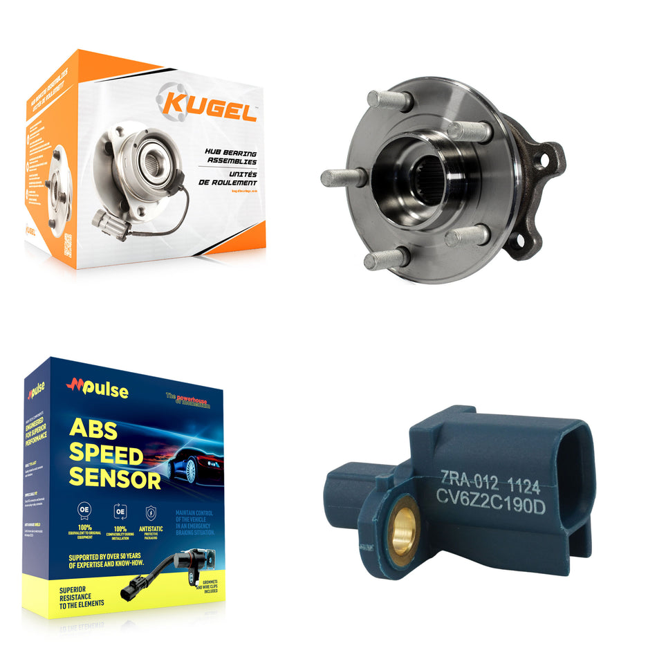 Rear Wheel Hub Bearing And ABS Sensor Kit For Ford Escape Lincoln MKC K7S-101582