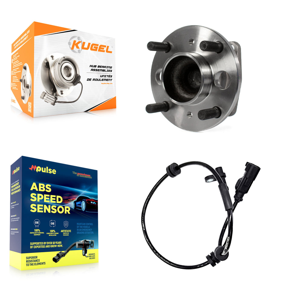 Rear Wheel Hub Bearing And ABS Sensor Kit For Ford Fiesta K7S-101587