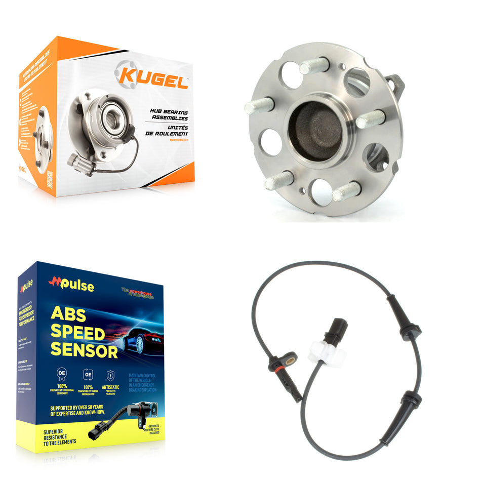 Rear Wheel Hub Bearing And ABS Sensor Kit For Honda Accord Crosstour with Harness K7S-101589